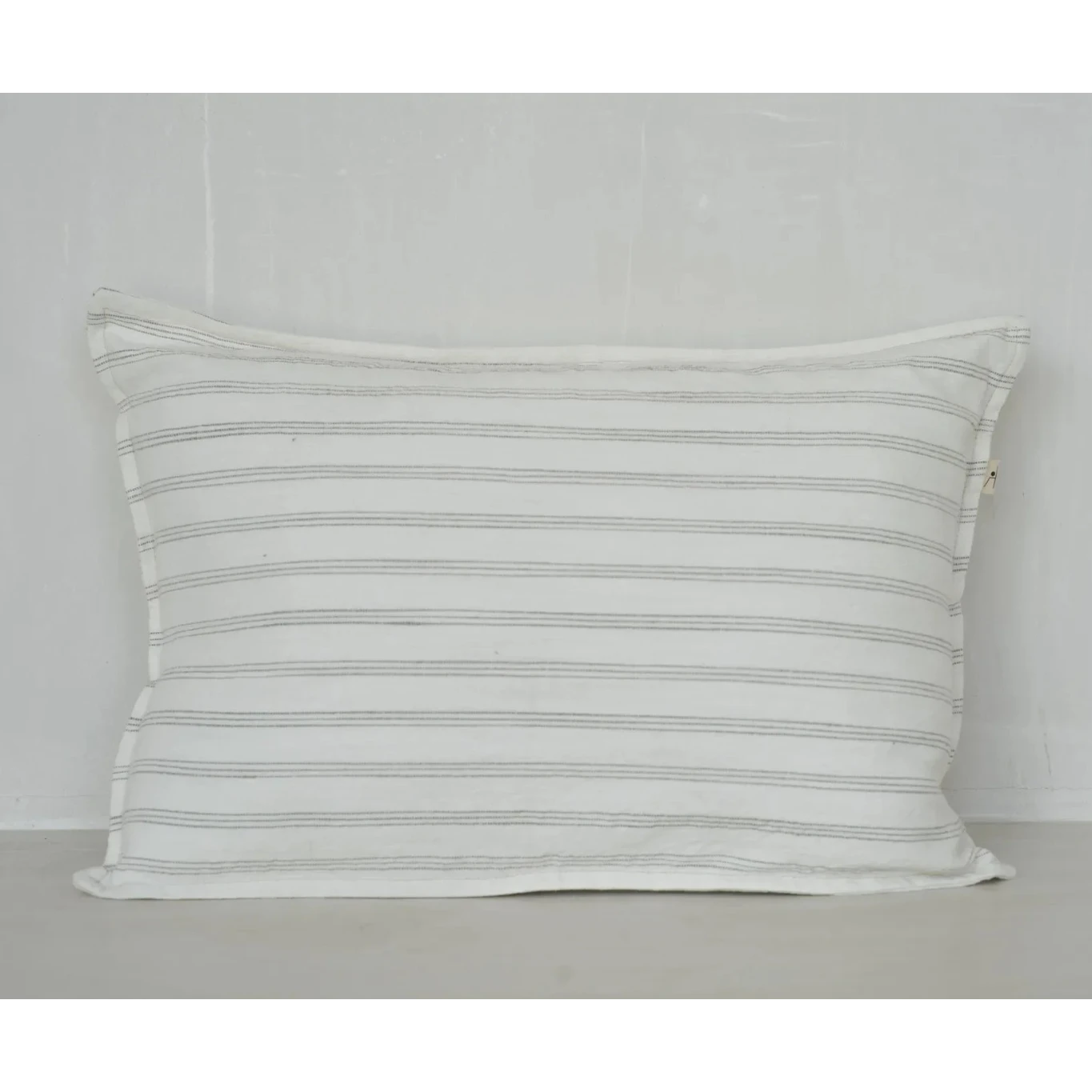Meraki cushion cover cotton linen woven stripe 60x40 cm kO Store