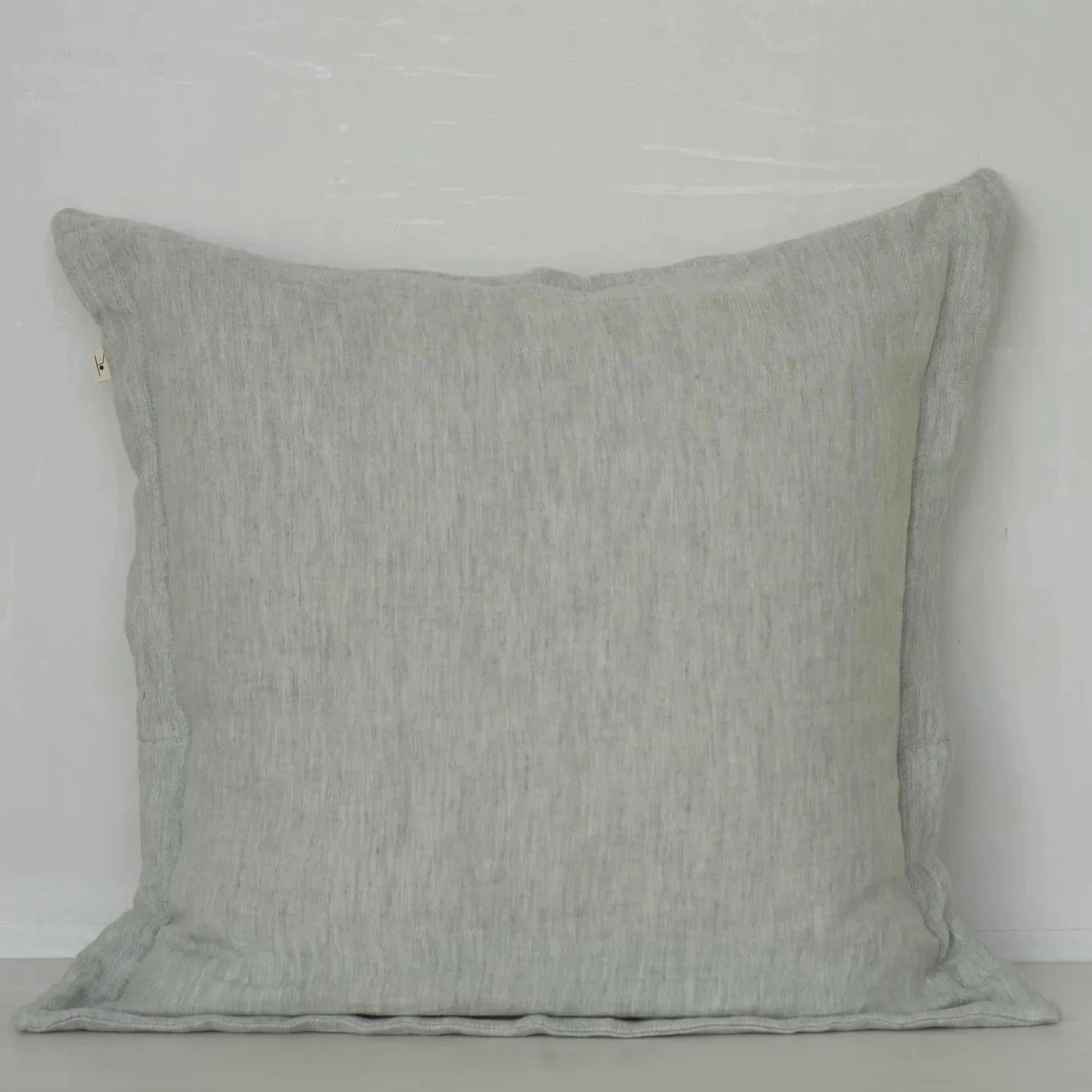 Marlene sage grey linen cushion cover 60x60 cm kO Store