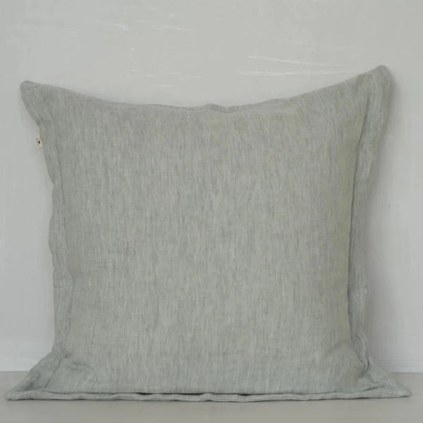 Marlene sage grey linen cushion cover 60x60 cm kO Store