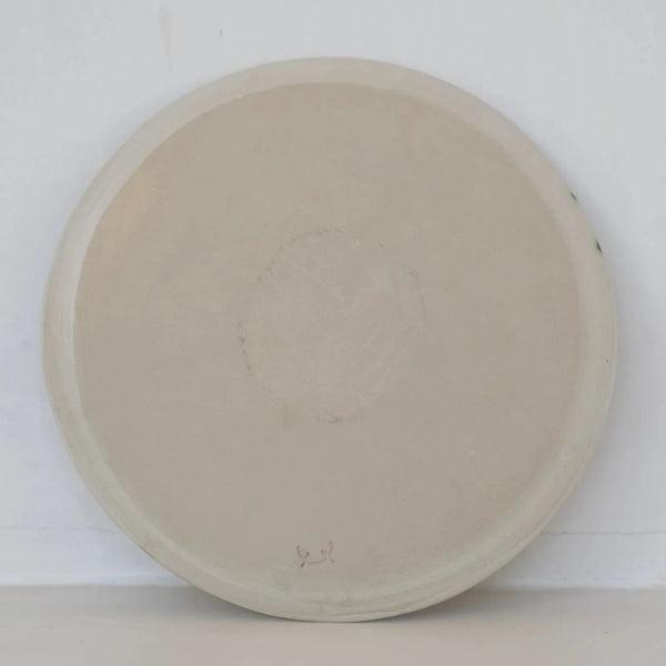 XIII unique stoneware plate motif kO Store Barcelona