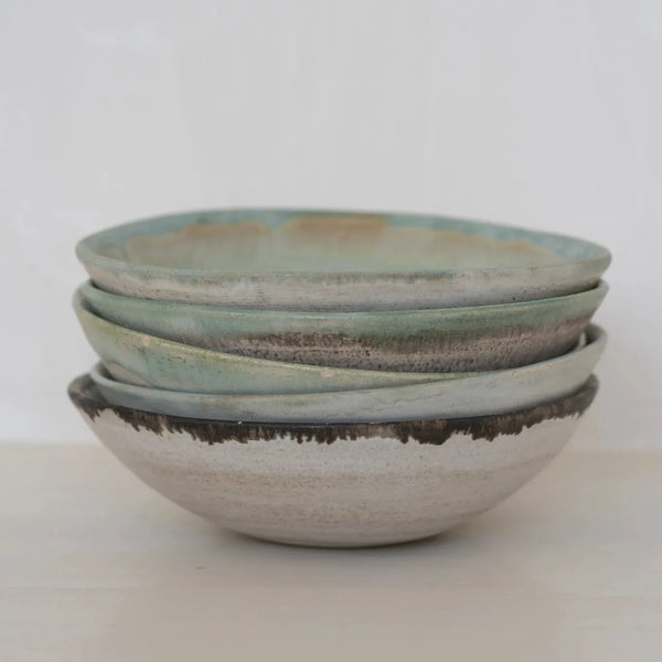 XII celadon bowl styled linen bed kO Store Barcelona
