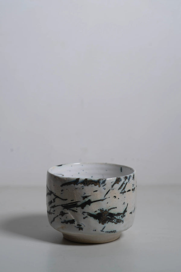 Japanese ceramic bowl front
