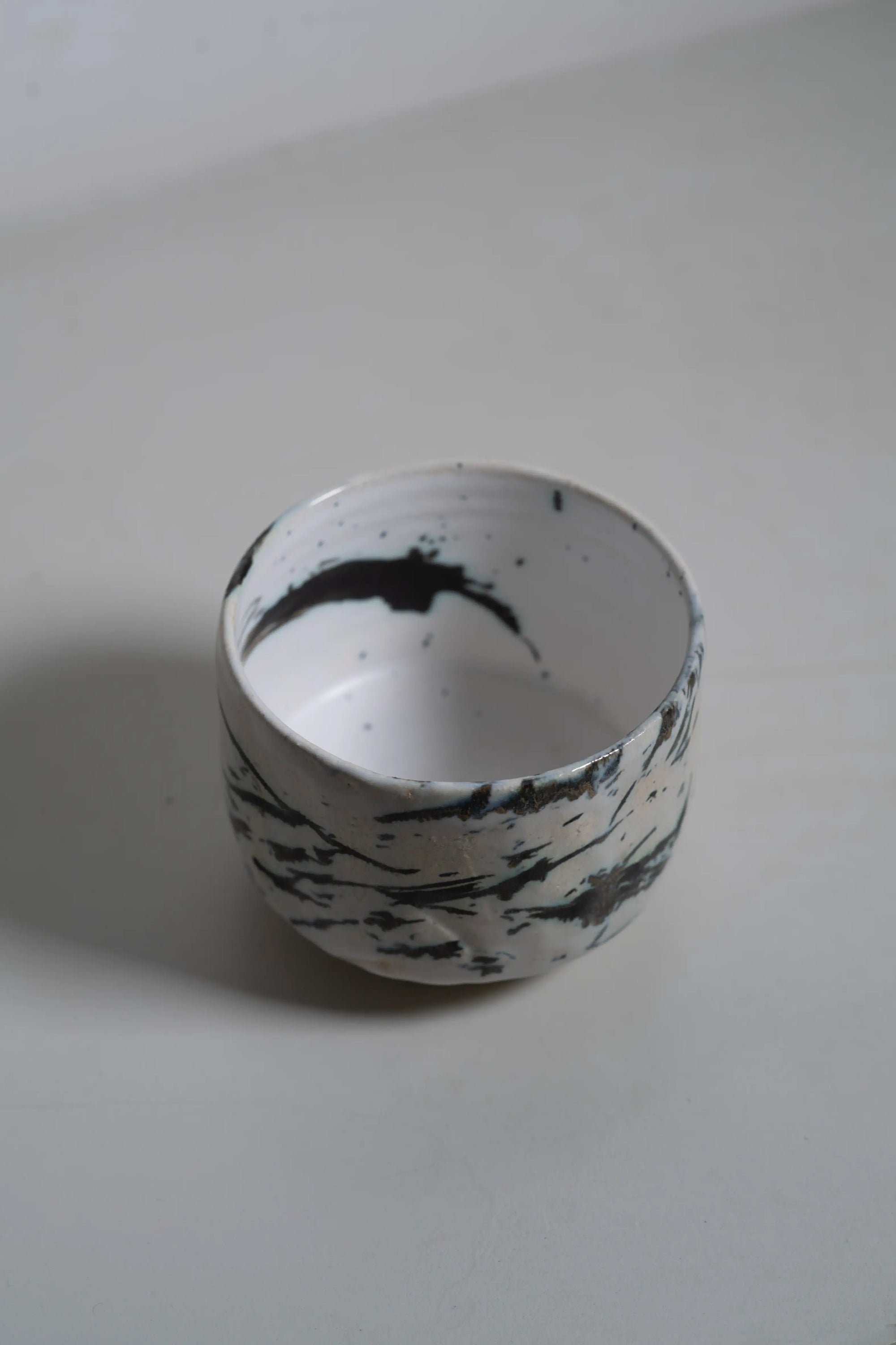Japanese ceramic bowl top