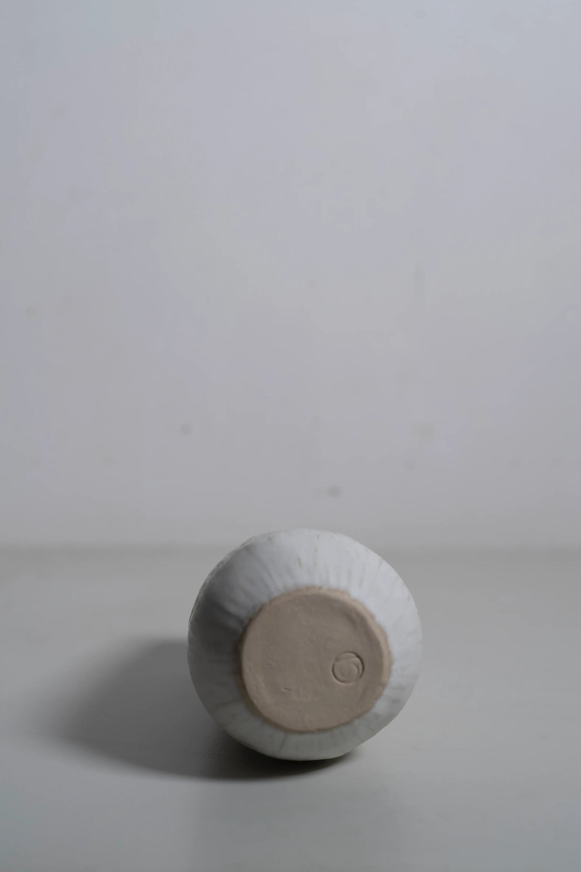 Japanese ceramic flower vase bottom