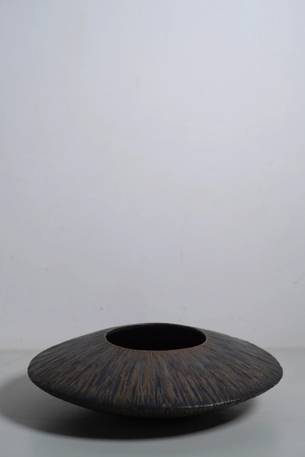 Japanese ceramic topped plate front