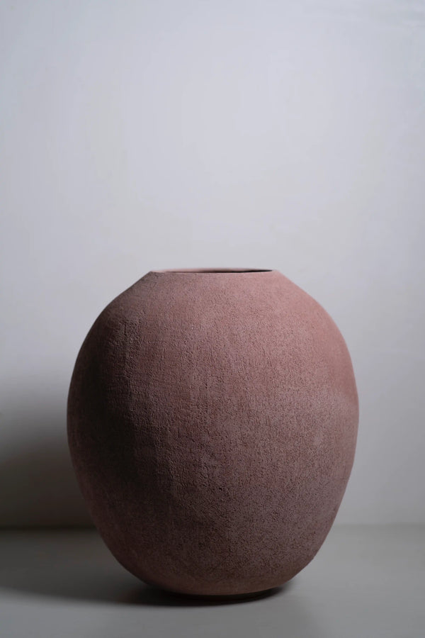 Japanese ceramic vase front