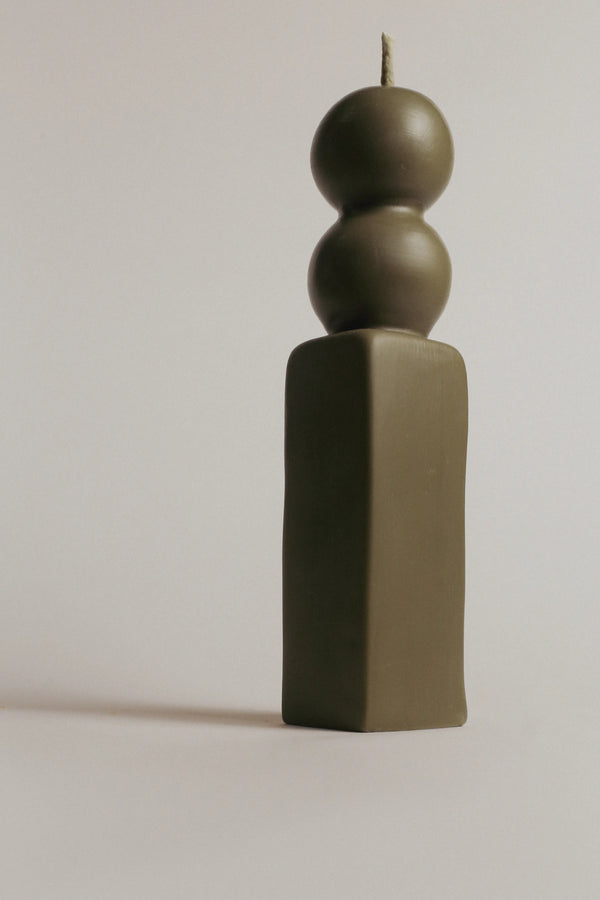 Scented candle handmade Azteca Front