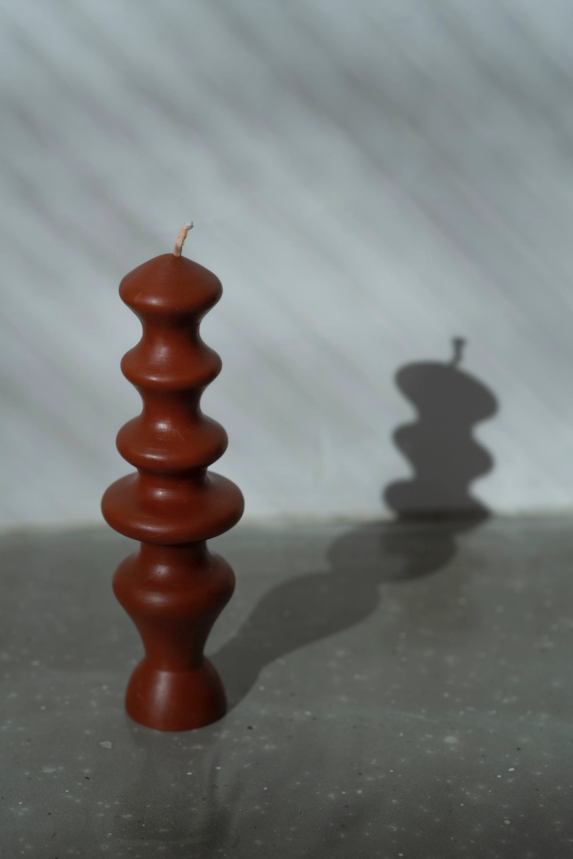 Scented candle handmade Onda shadow