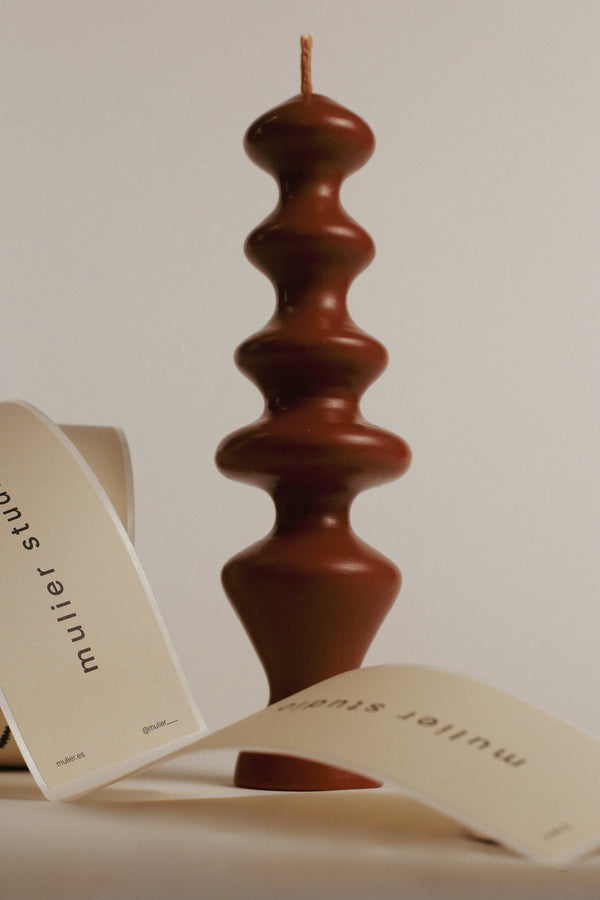 Scented candle handmade Onda