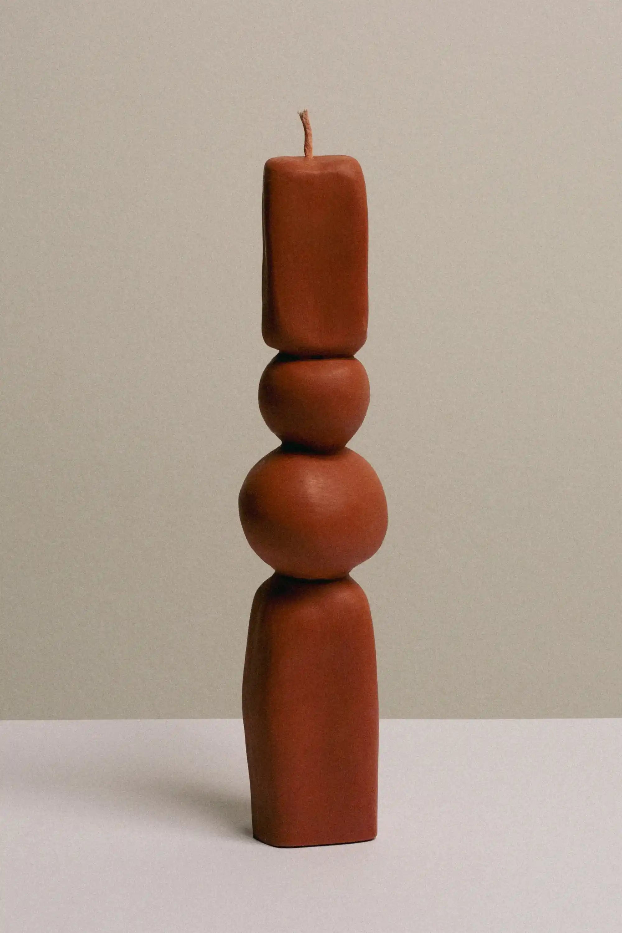 Scented handmade candle Sanae front