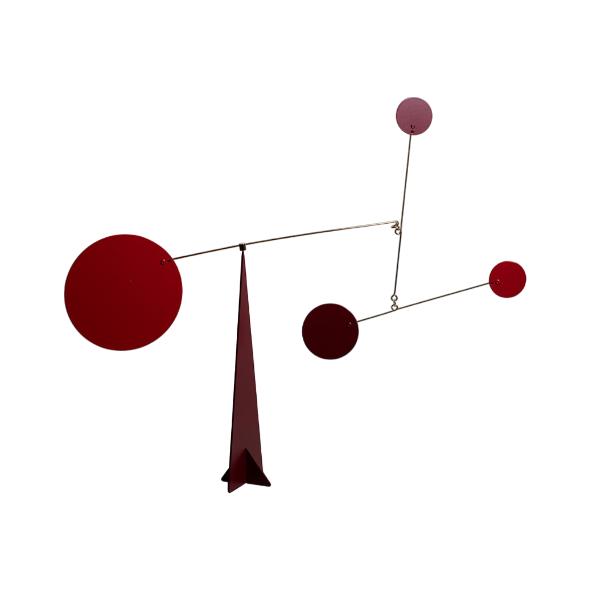 Volta Kenya tabletop mobile red silhouette kO Store